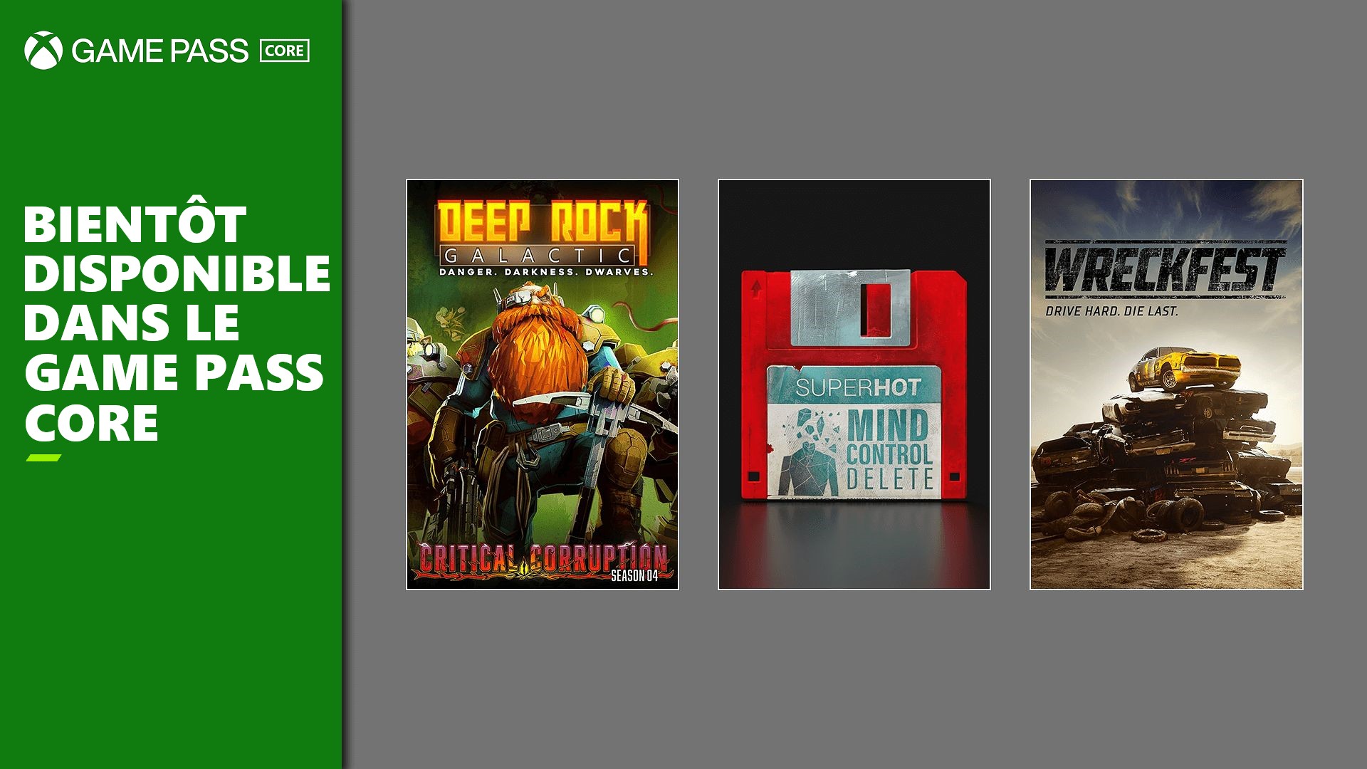 Xbox Game Pass Core : 3 nouveaux jeux sont disponibles, dont Wreckfest