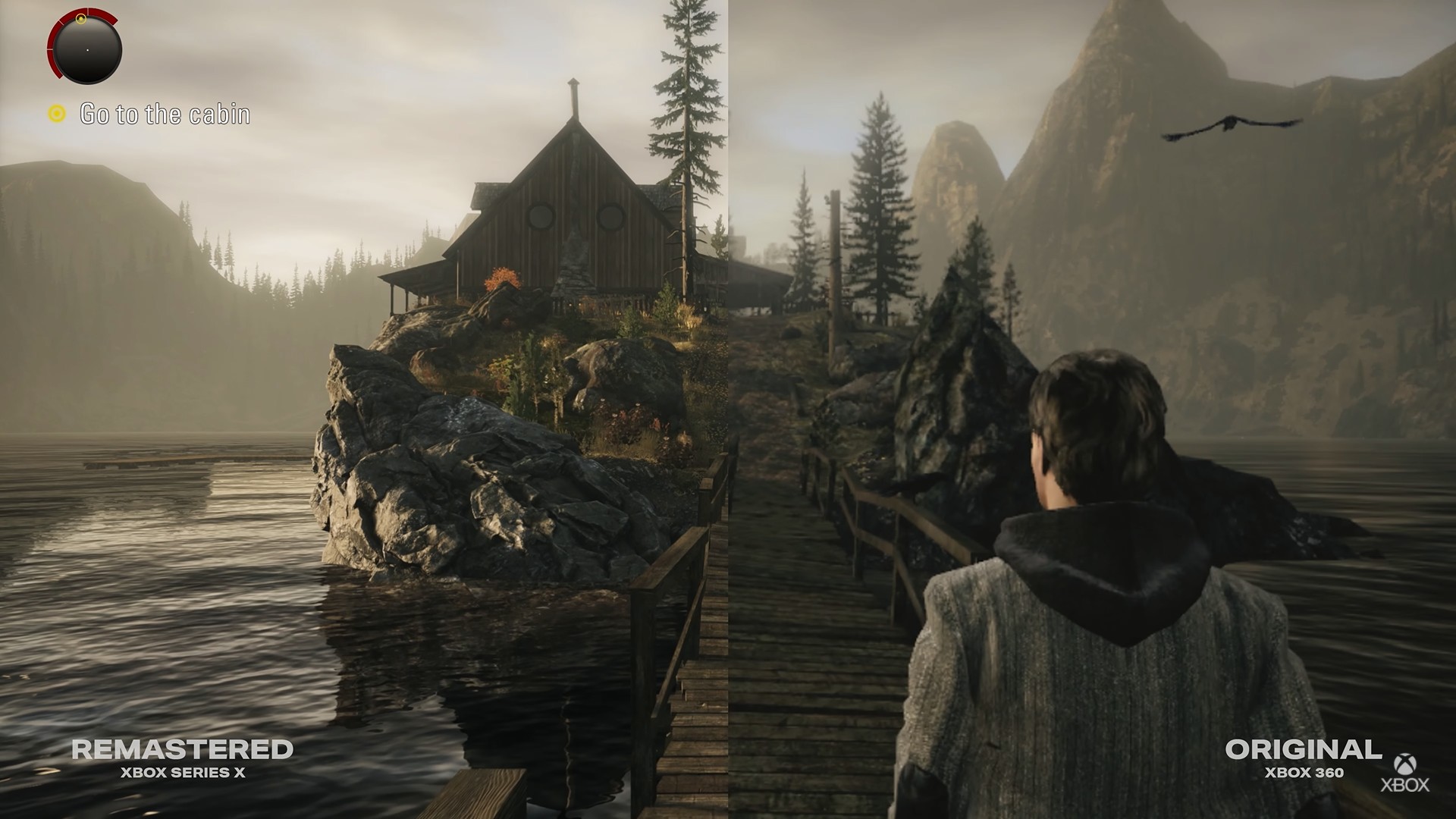 Alan Wake Remastered: Video comparison of Xbox Series X and Xbox 360 versions |  Xbox One