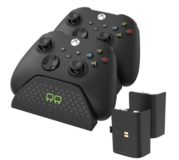 Chargeur Manette Xbox One avec 2 x Batteries Rechargeables de