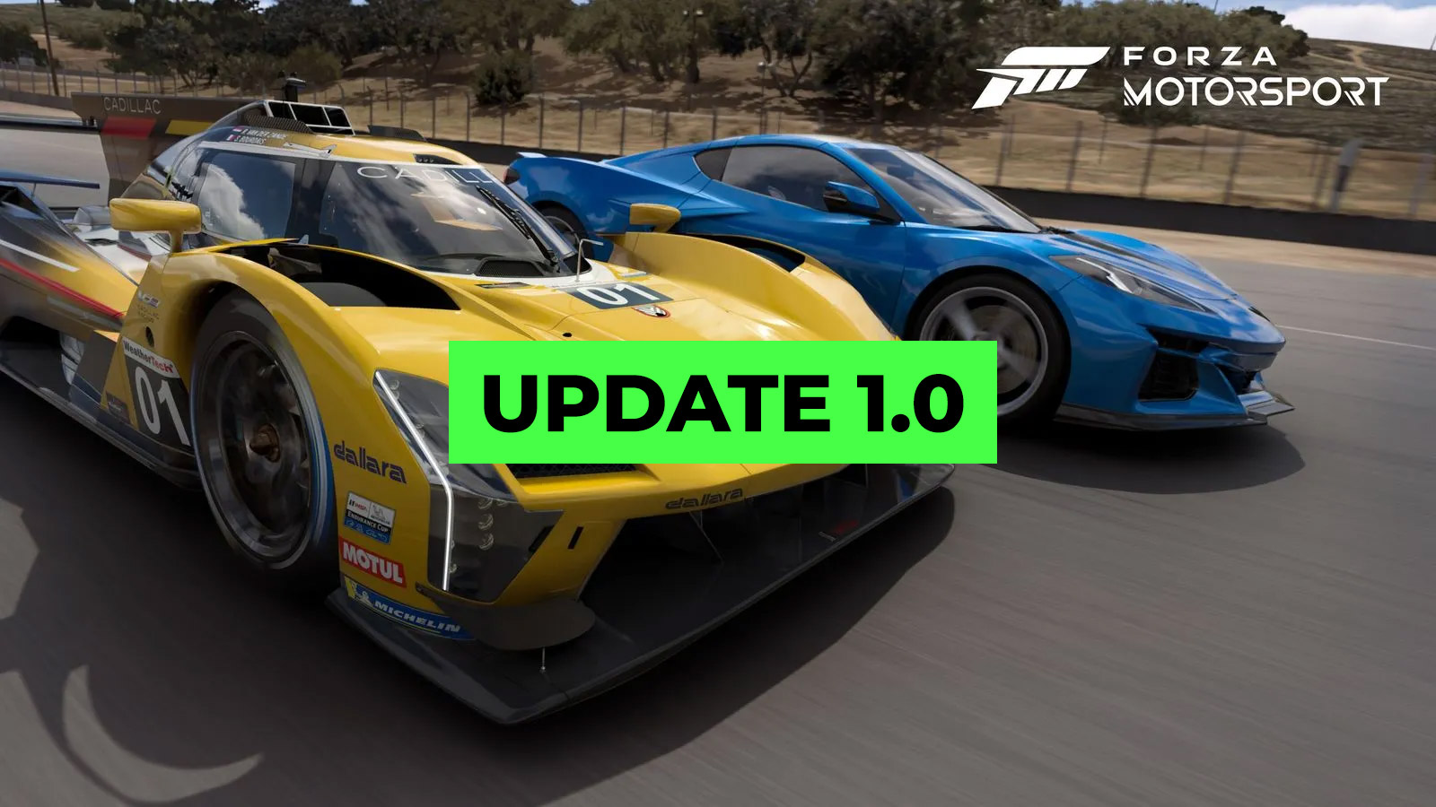 Forza Motorsport: Update 1.0 and patch notes in French, the game is more beautiful!  |  Xbox One