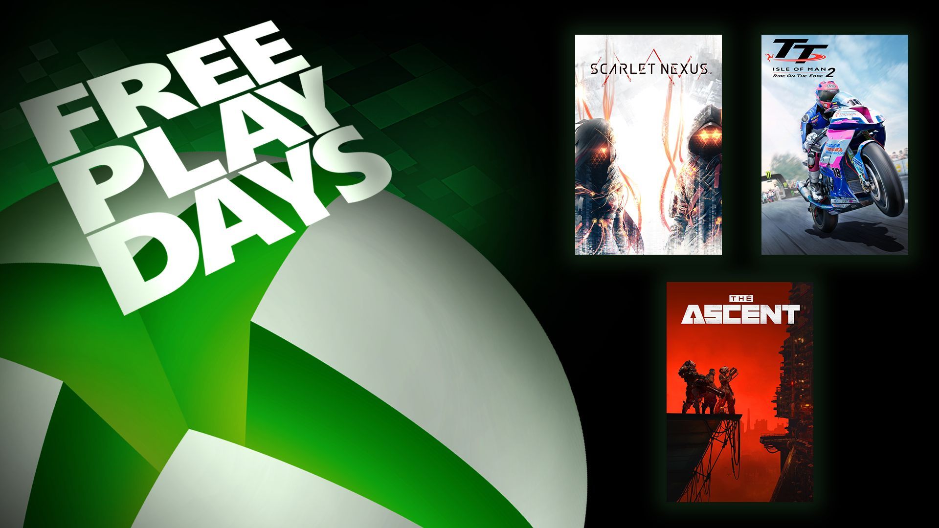 Xbox Free Play Days : 3 jeux sont gratuit ce week-end dont TT Isle of Man 2