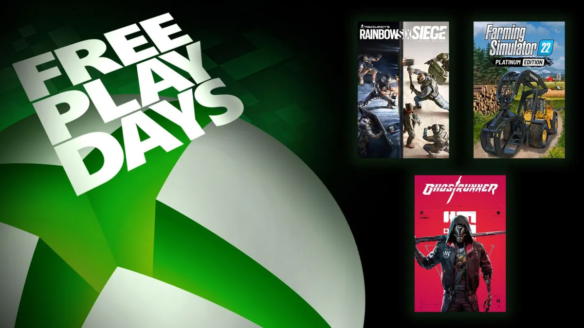 Xbox Free Play Days : 3 jeux sont gratuits ce week-end, essayez Ghostrunner !