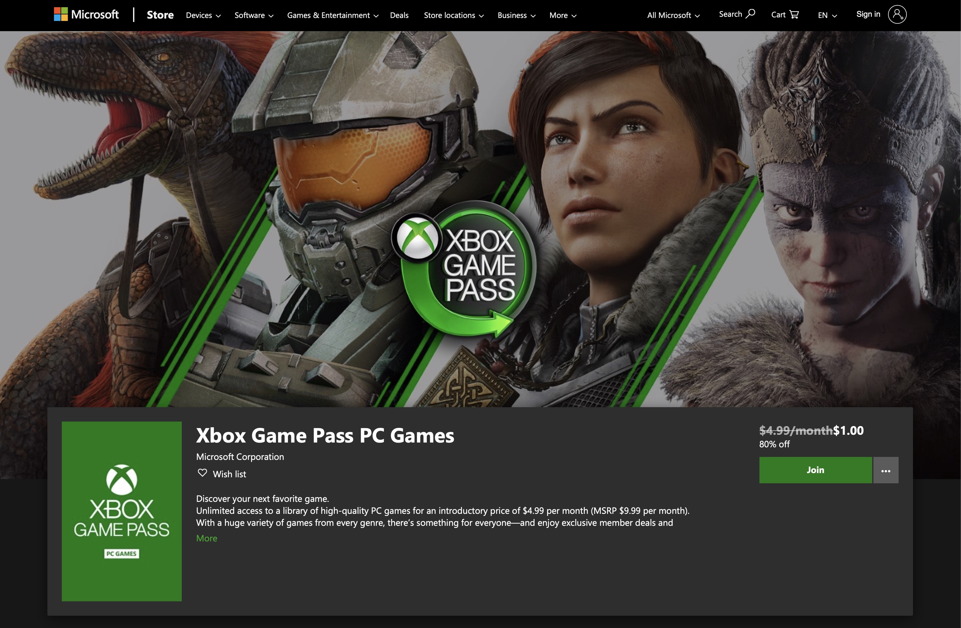 Xbox Game Pass disponible en bêta sur PC, une centaine de jeux d’ici
