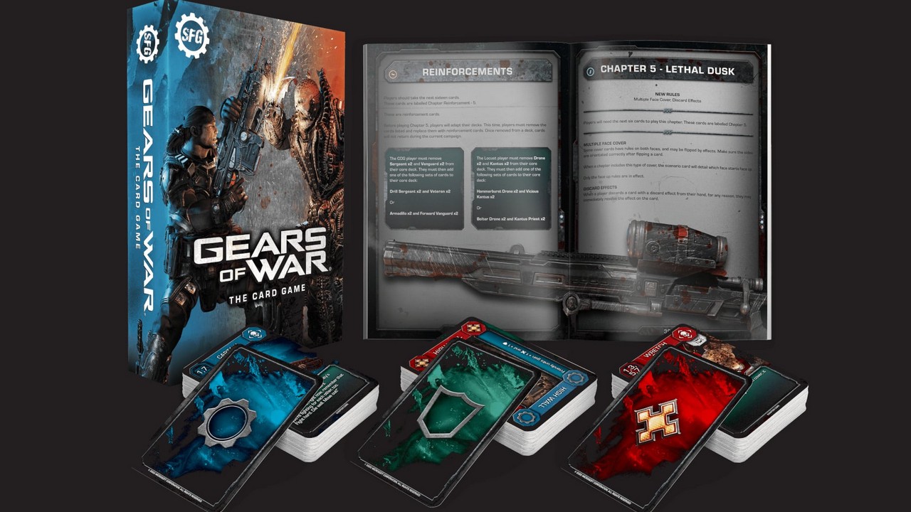 Gears of War ritorna… come gioco di carte da tavolo!  |  Xbox One