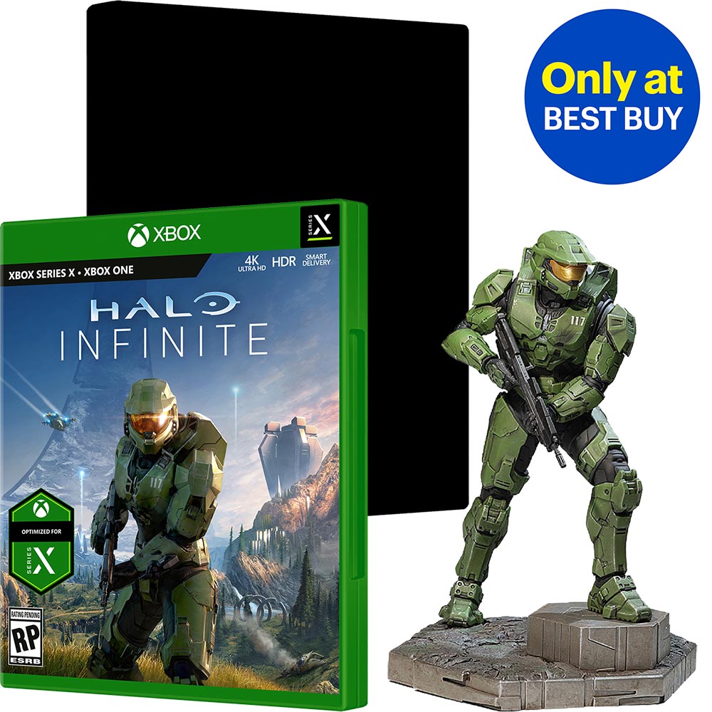 Halo Infinite Aura Droit A Une Edition Collector Avec Figurine Chez Best Buy Xbox One Xboxygen [ 1000 x 1000 Pixel ]