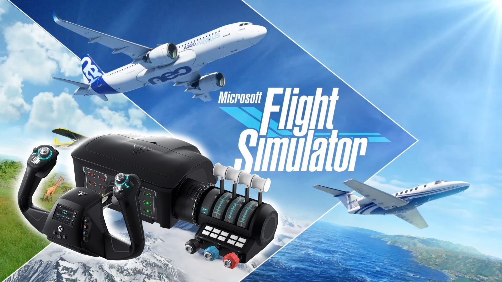 Microsoft Flight Simulator sur Xbox : liste des accessoires et hotas  compatibles !