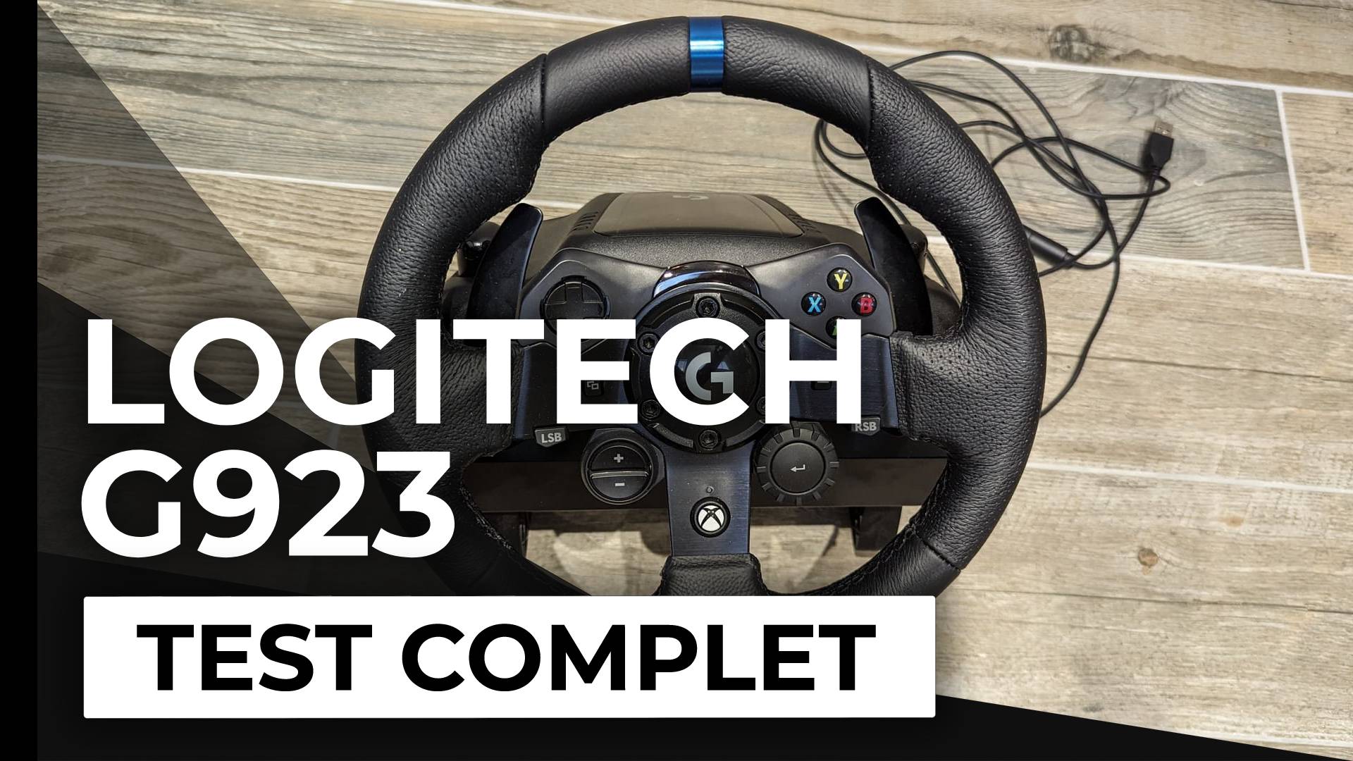 Test - Volant Logitech G923 - Du milieu de gamme qui n'en est pas