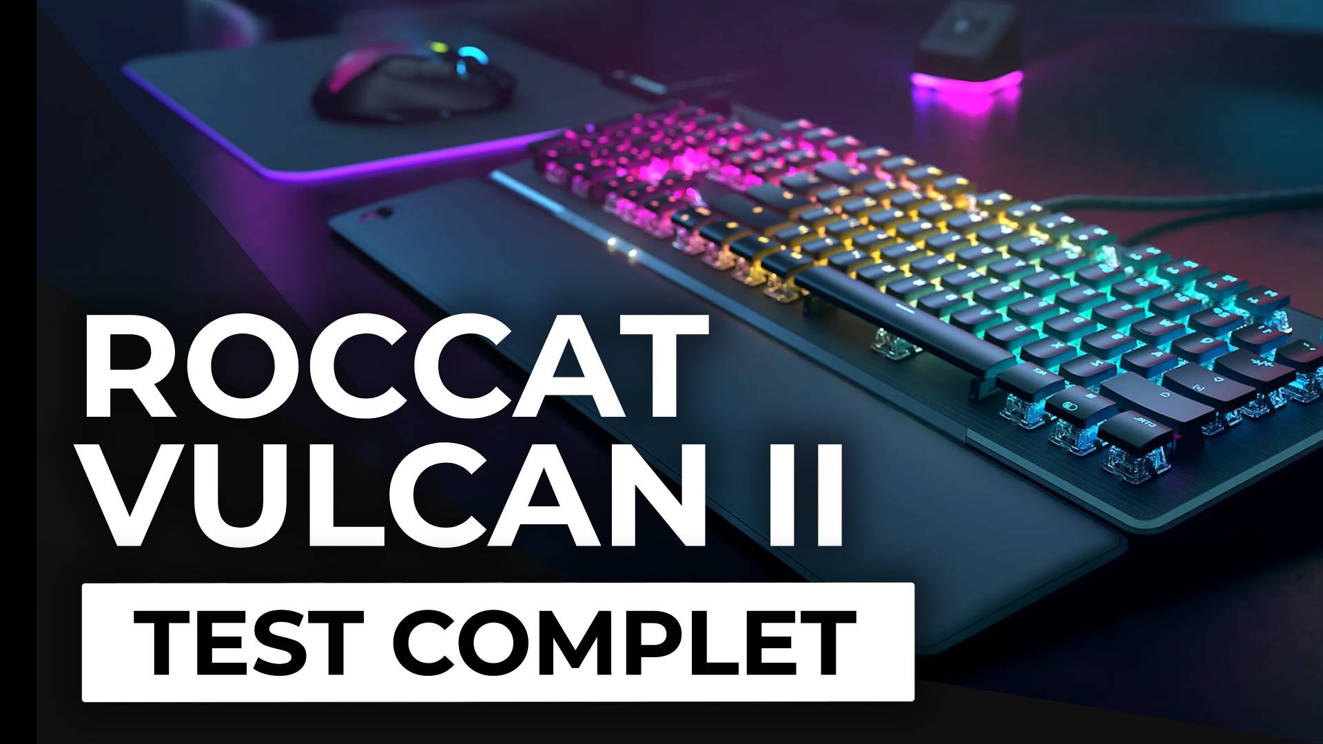 Test - Clavier Roccat Vulcan II - Un clavier mécanique élégant d'excellente  qualité