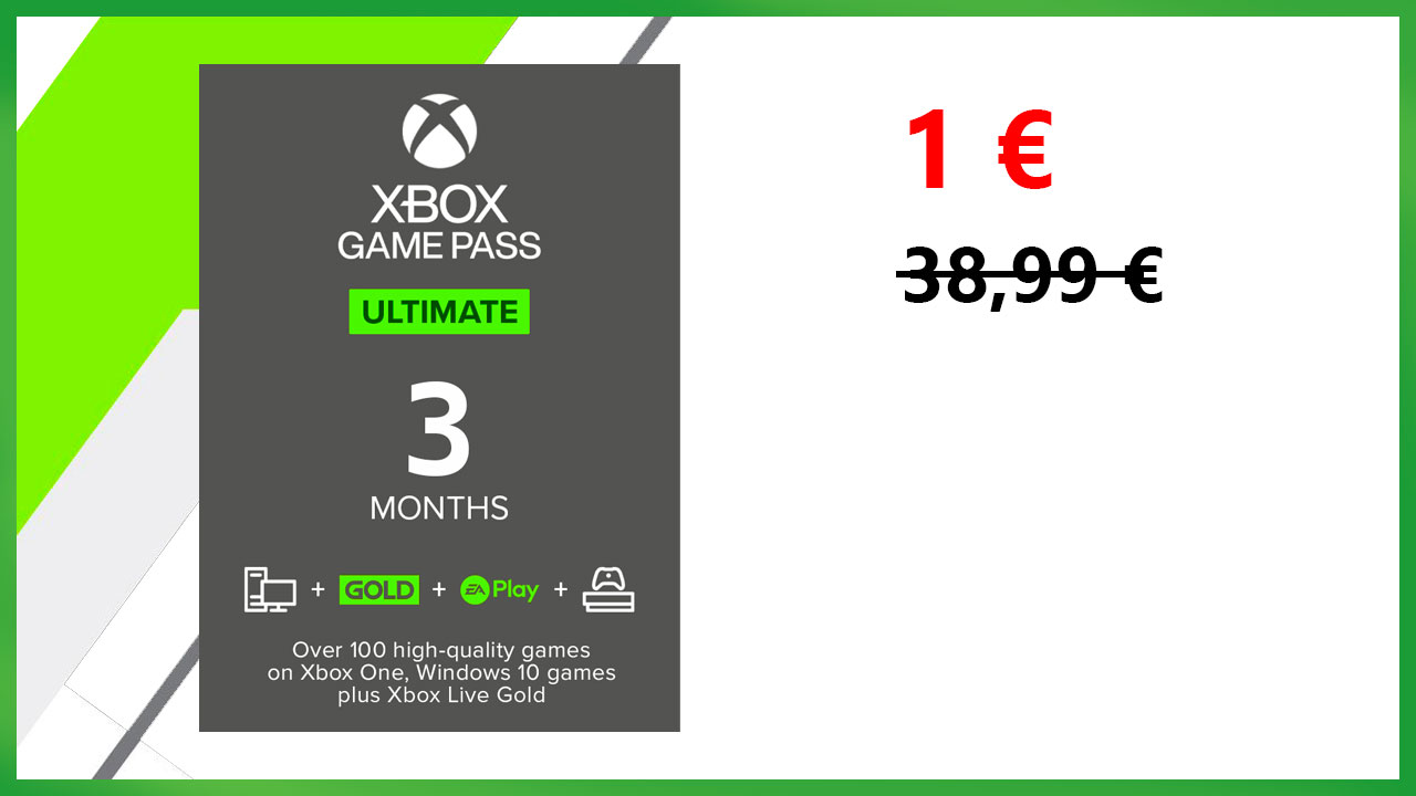 Super Piano: Xbox Game Pass Ultimate 3 a 1€!  |  Xbox Uno