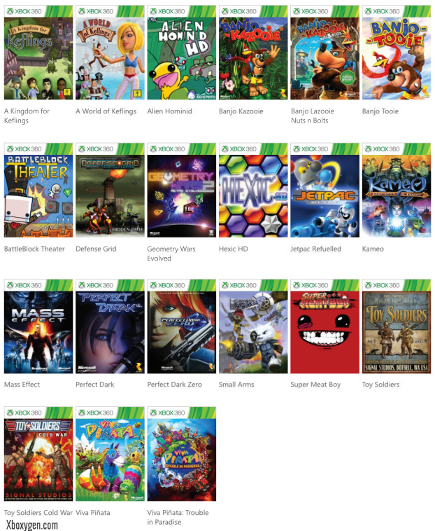Nucleair suiker stad Xbox One : liste des jeux rétrocompatibles Xbox 360 ! | Xbox One - Xboxygen