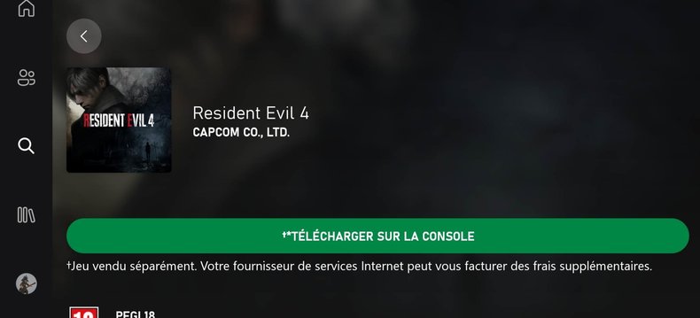 Xbox Series S + Resident Evil 4: Standard Series XS - Code jeu à  télécharger : : Jeux vidéo