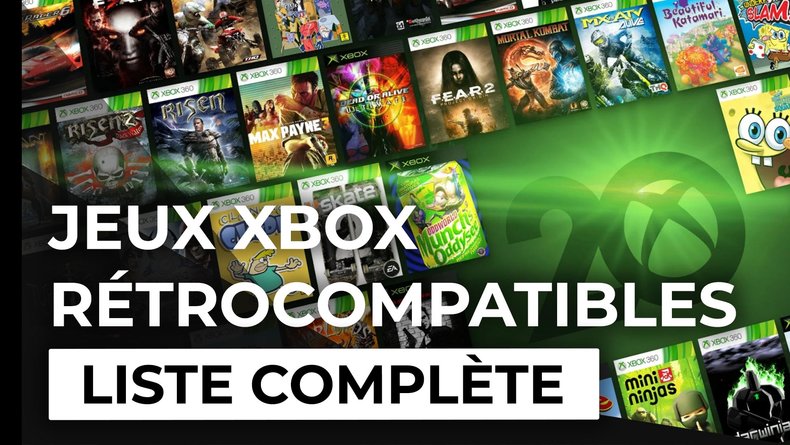 Jeux Xbox rétrocompatibles : liste complète des 694 jeux Xbox et