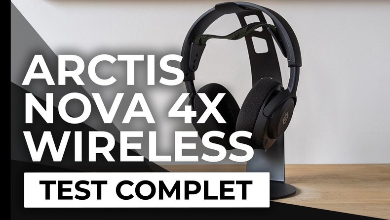 Test - Casque SteelSeries Arctis Nova 4X Wireless - Un bon casque