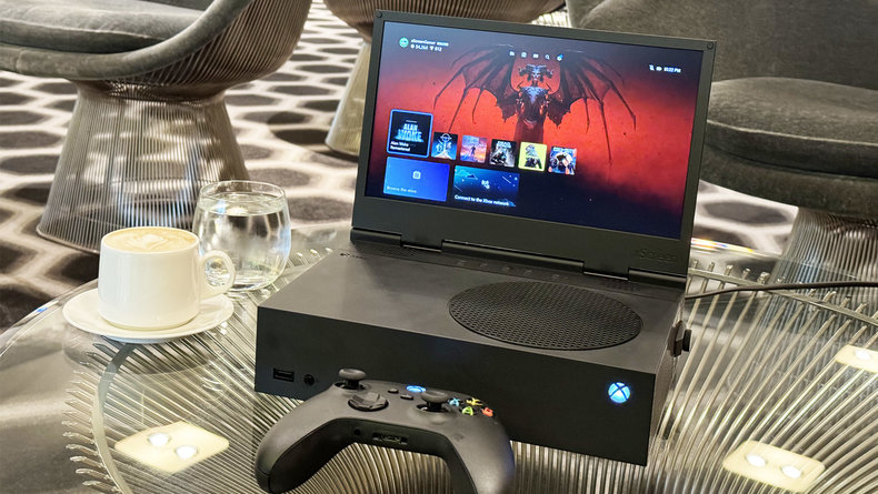 Xbox Series S, un écran pour rendre la console portable –