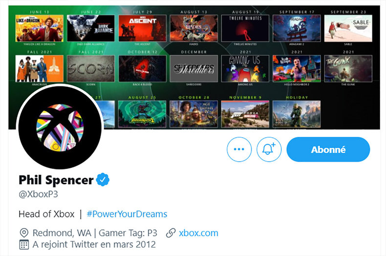 P3 : le Gamertag Xbox de Phil Spencer est une histoire de famille