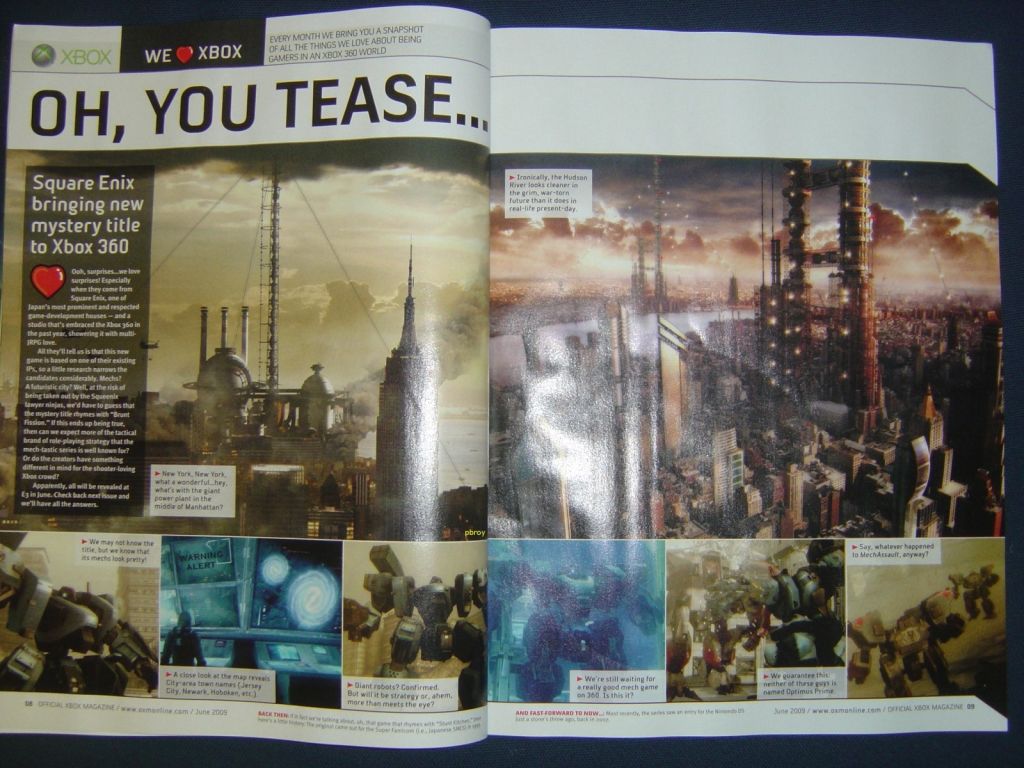 Scan du jeu 360 de Square Enix à L&rsquo;E3
