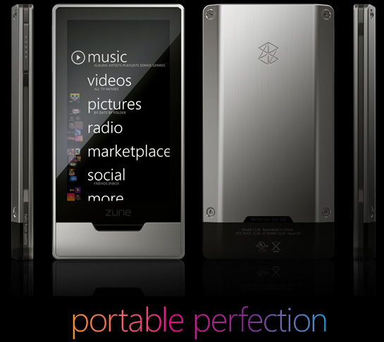 Le Zune HD dans le Xbox Live, c&rsquo;est officiel