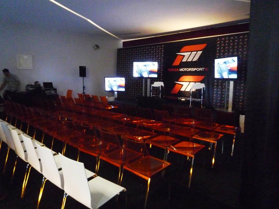 La salle de la conférence