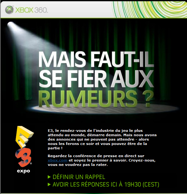 E3 : faut-il se fier aux rumeurs ?
