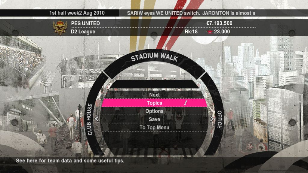 La Master League de PES 2010 en images