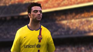 News : Fifa 10 : Xavi du Barça en images