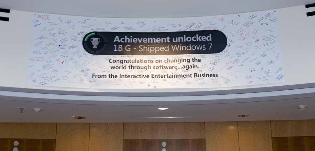 1 milliard de Gscore pour Windows 7