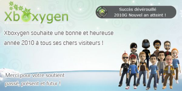News : Bonne et heureuse année à tous !