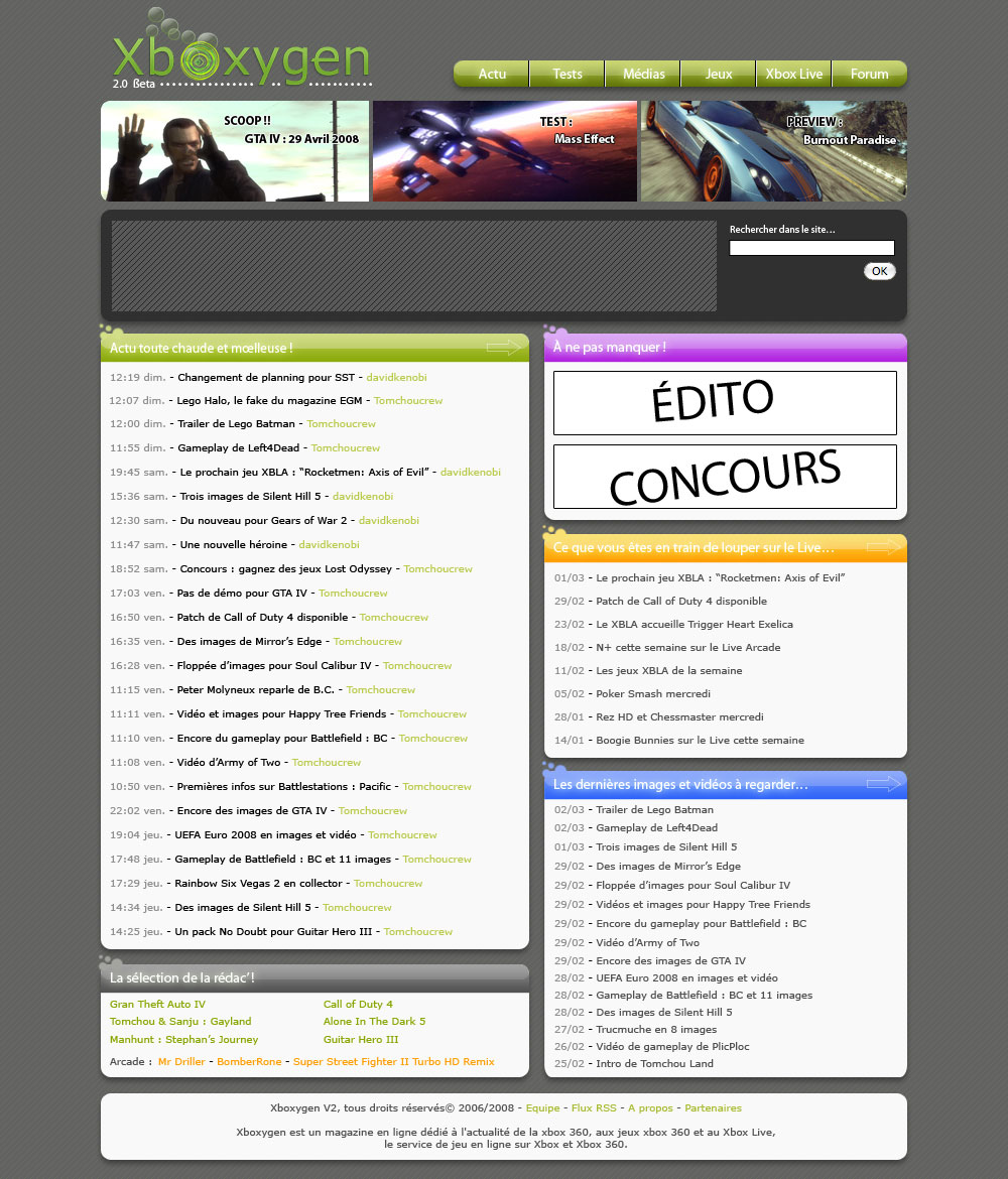 [4 ans Xboxygen] Ca a failli être comme ça
