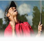 Tiger Woods PGA Tour 10 sort de son trou
