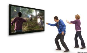 Images d’Harry Potter jouable avec Kinect