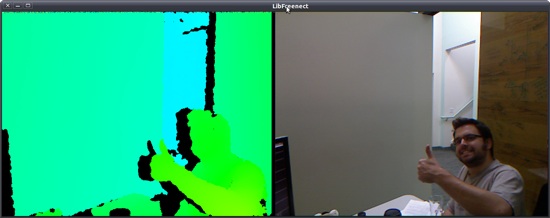 News : Kinect hacké : vidéo et images
