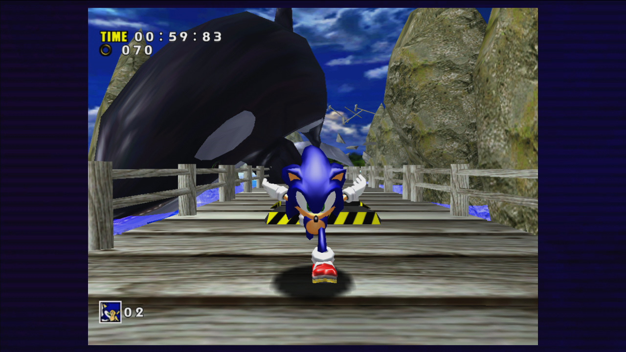 Sonic n'a pas eu la joie de découvrir le 16/9ème