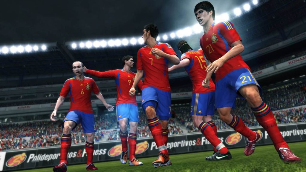 Une mise à jour pour PES 2011