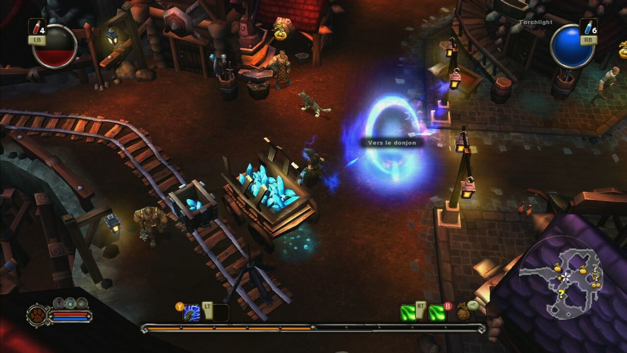 Le village de Torchlight restera au coeur de votre aventure