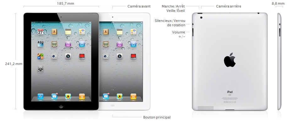 iPad 2 : Fiche technique, prix et médias