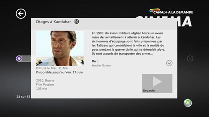 Canal+ sur le Xbox Live : La zapette c’est vous !