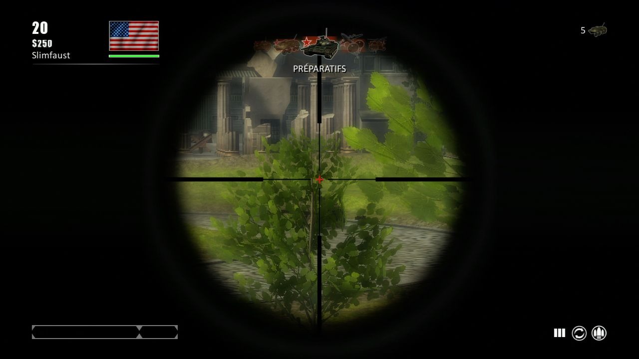 Le sniper est lui aussi toujours de la partie !