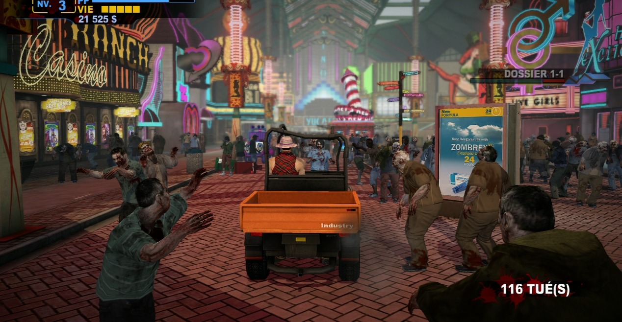 Humour, zombis et tenue étrange, ça c'est Dead Rising.
