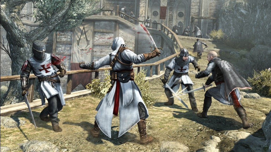 Cette silhouette de dos : Oui, c'est bien Fantomas ! Ou Altaïr, allez savoir.