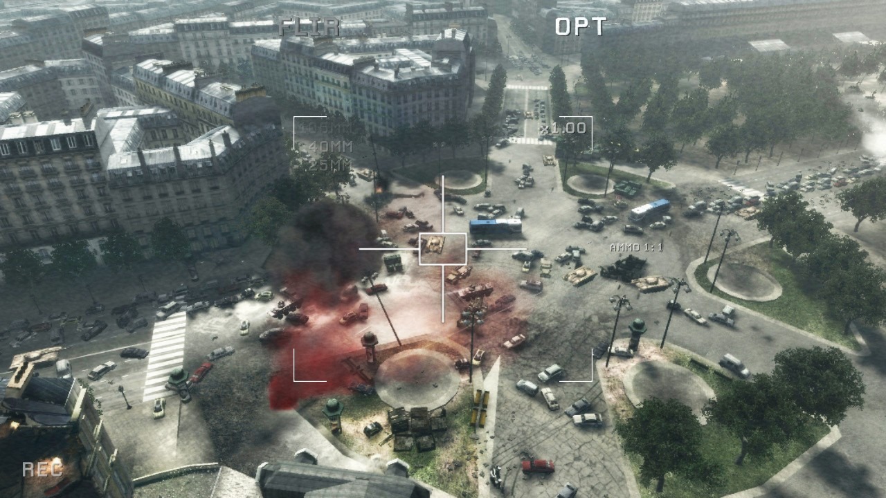 Paris se fait pilonner par du 105mm