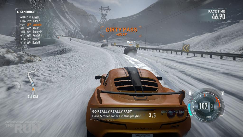 Test – Need For Speed : The Run