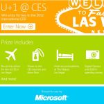 CES 2012 : Microsoft tease sur sa page Facebook