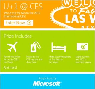 News : CES 2012 : Microsoft tease sur sa page Facebook