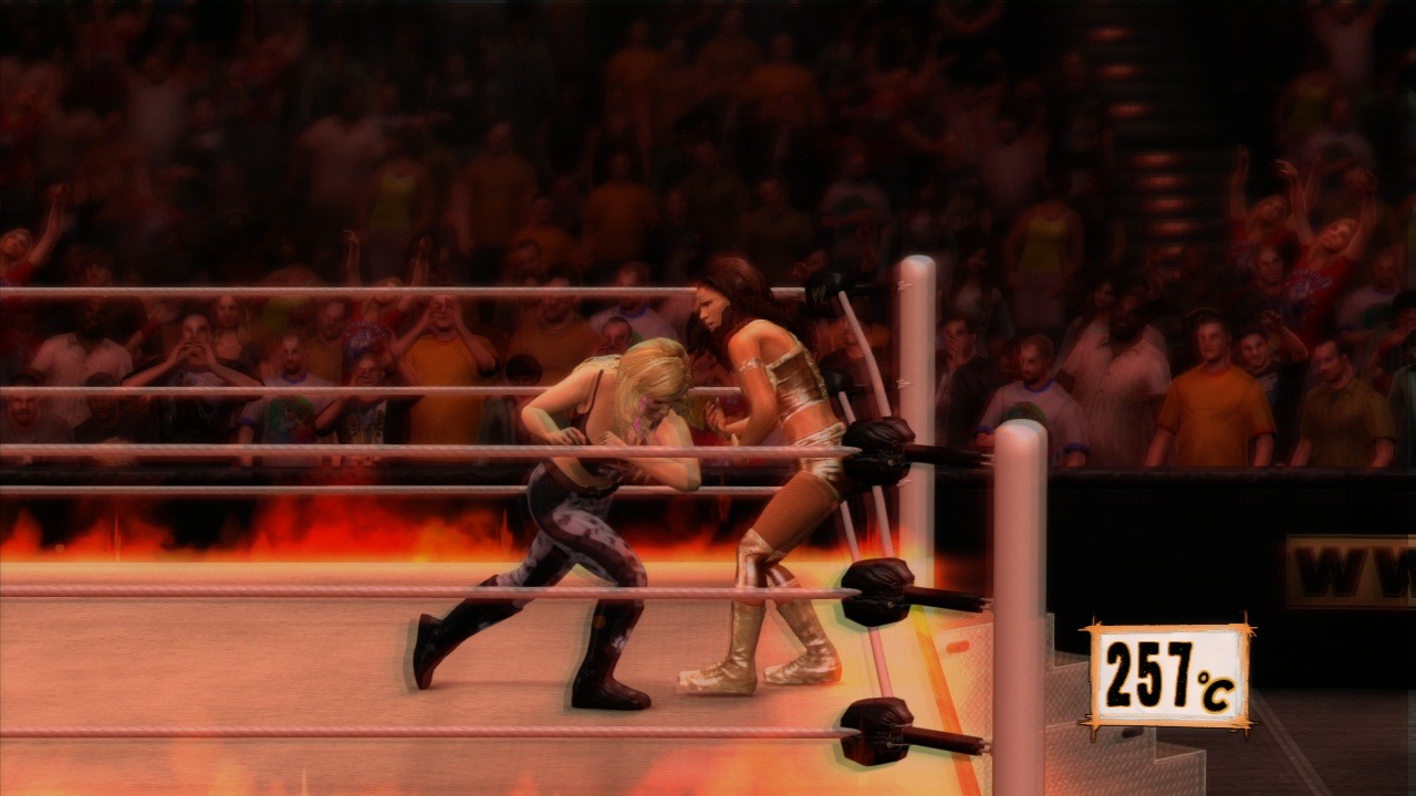 WWE'12 c'est l'assurance de pouvoir s'amuser entre copines.