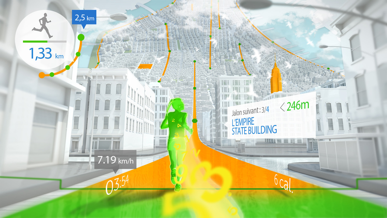 Le jogging dans votre salon façon Inception.