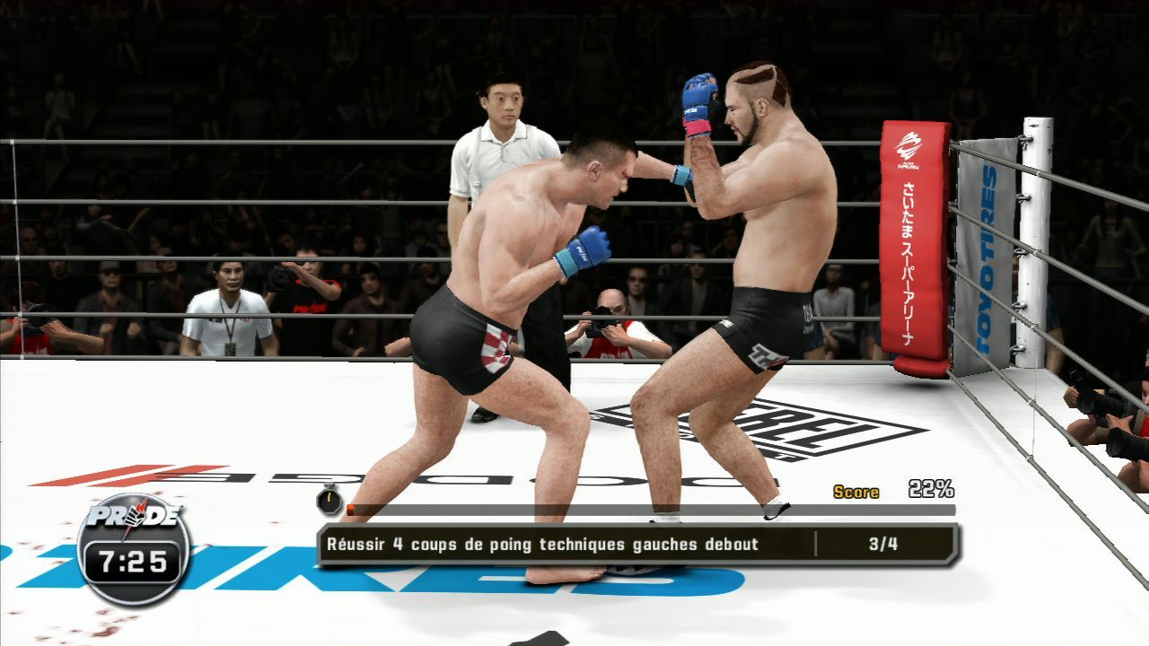 Le mode Ultimate fight vous fera revivre des combats mythiques...