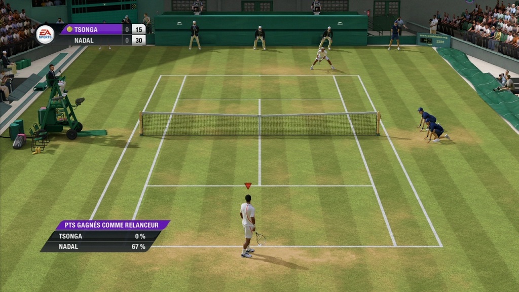 Wimbledon comme en vrai