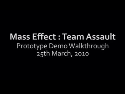 News : Il y a eu un Mass Effect FPS : les images