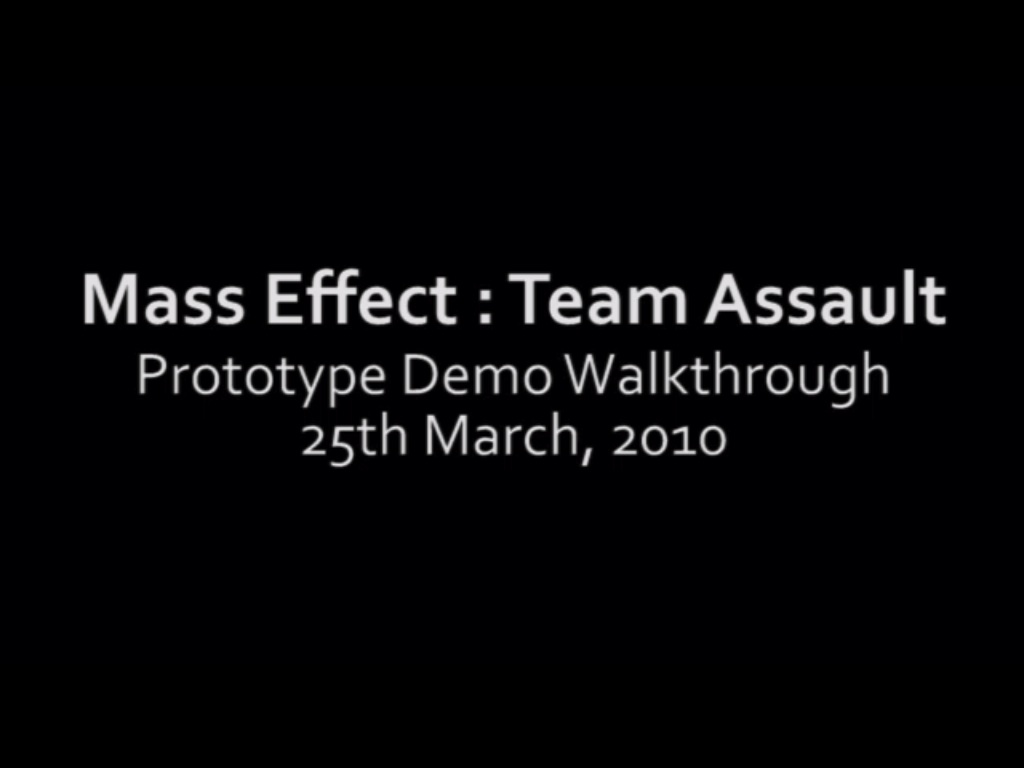 Il y a eu un Mass Effect FPS : les images