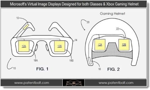 News : Microsoft dépose des brevets pour un casque